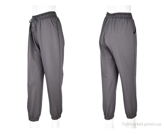 Фотография Спортивные брюки женские Весна/осень 4009-5 grey (6 шт. р.сетка S-XL) "Мир" недорого оптом от прямого поставщика, изображение 3