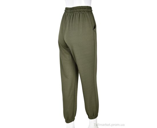 Фотография Спортивные брюки женские Весна/осень 4009-6 green (6 шт. р.сетка S-XL) "Мир" недорого оптом от прямого поставщика, изображение 2