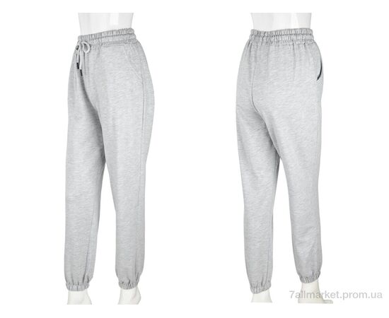Фотография Спортивные брюки женские Весна/осень 4009-8 grey (6 шт. р.сетка S-XL) "Мир" недорого оптом от прямого поставщика, изображение 3
