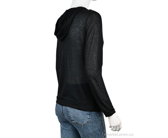 Фотография Кофта женская Весна/осень B0100-1 black (10795) (4 шт. р.сетка L-2XL) "Obuvok" недорого оптом от прямого поставщика, изображение 2