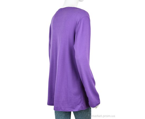 Фотография Кофта женская Весна/осень B027-3 violet (10683) (5 шт. р.сетка 2XL) "Obuvok" недорого оптом от прямого поставщика, изображение 2