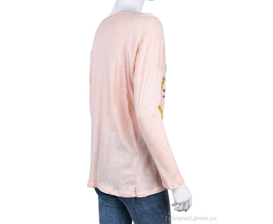 Кофта жіноча Весна/осінь B091-4 pink (10724) (5 шт. р.сіткаOne size) "Obuvok" недорого оптом від прямого постачальника, зображення 2