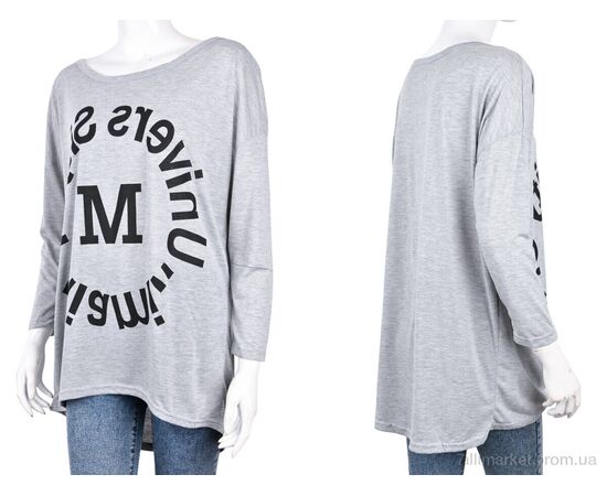 Батник женский Весна/осень B095-1 grey (10735) (5 шт. р.сетка One size) "Obuvok" недорого оптом от прямого поставщика, изображение 3 Фотография Батник женский Весна/осень B095-1 grey (10735) (5 шт. р.сетка One size) "Obuvok" недорого оптом от прямого поставщика, изображение 3