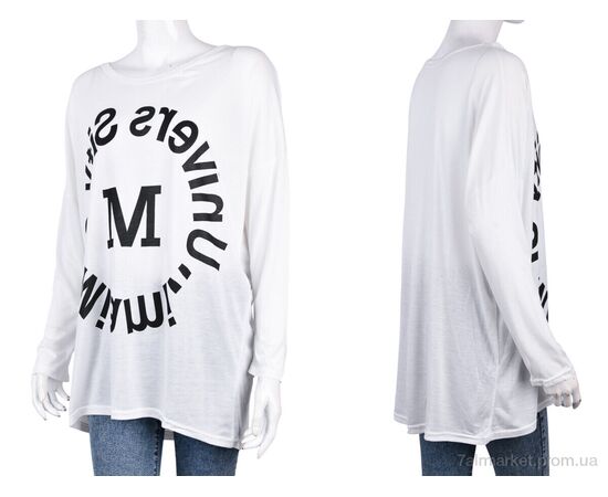 Батник женский Весна/осень B095-2 white (10736) (5 шт. р.сетка One size) "Obuvok" недорого оптом от прямого поставщика, изображение 3 Фотография Батник женский Весна/осень B095-2 white (10736) (5 шт. р.сетка One size) "Obuvok" недорого оптом от прямого поставщика, изображение 3