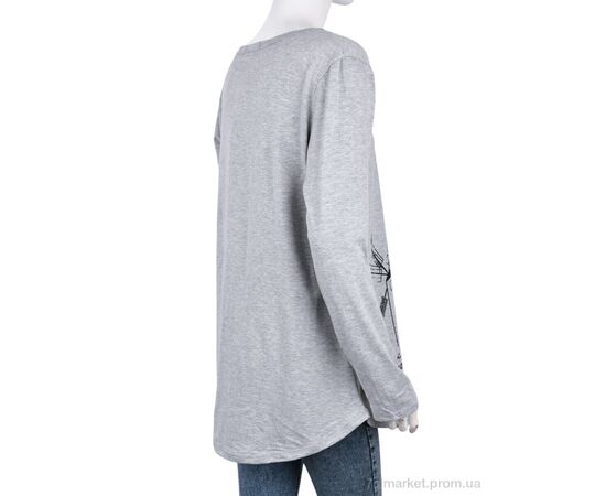 Фотография Кофта женская Весна/осень B0103 grey (10808) (4 шт. р.сетка 2XL-3XL) "Obuvok" недорого оптом от прямого поставщика, изображение 2