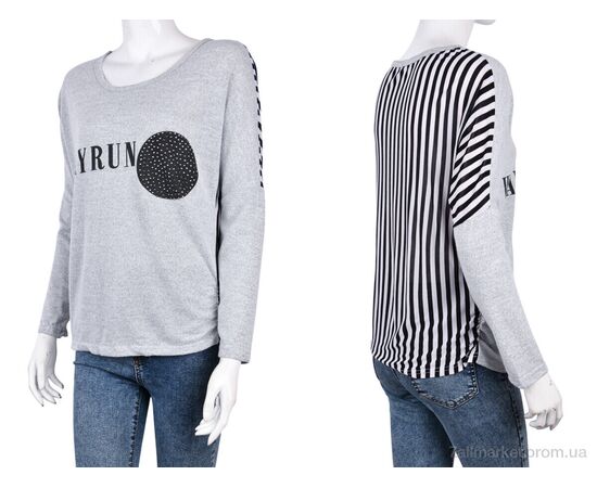 Батник женский Весна/осень B0101-2 grey (10802) (5 шт. р.сетка One size) "Obuvok" недорого оптом от прямого поставщика, изображение 3 Фотография Батник женский Весна/осень B0101-2 grey (10802) (5 шт. р.сетка One size) "Obuvok" недорого оптом от прямого поставщика, изображение 3