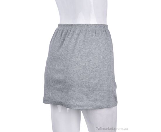 Жіноча спідниця оптом Весна/осінь B025-1 grey (10748) (4 шт. р.сіткаXL-2XL) "Obuvok" недорого оптом від прямого постачальника, зображення 2