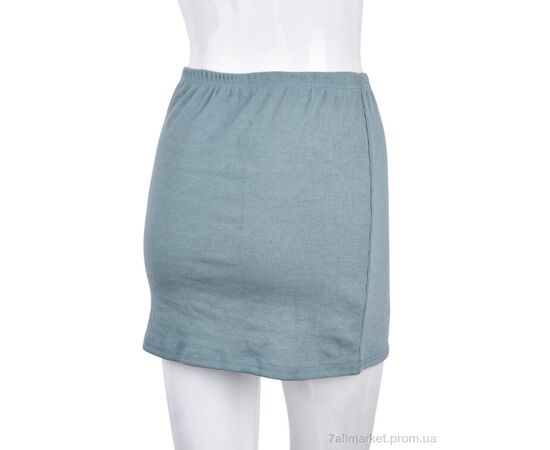Жіноча спідниця оптом Весна/осінь B025-6 green (10666) (4 шт. р.сіткаL-XL) "Obuvok" недорого оптом від прямого постачальника, зображення 2