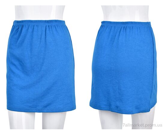 Фотография Женская юбка оптом Весна/осень B025-9 blue (10672) (4 шт. р.сетка L-XL) "Obuvok" недорого оптом от прямого поставщика, изображение 3