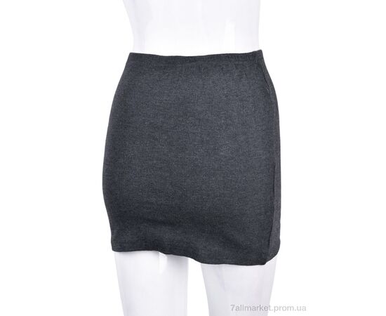 Фотография Женская юбка оптом Весна/осень B025-12 grey (10677) (4 шт. р.сетка XL-2XL) "Obuvok" недорого оптом от прямого поставщика, изображение 2