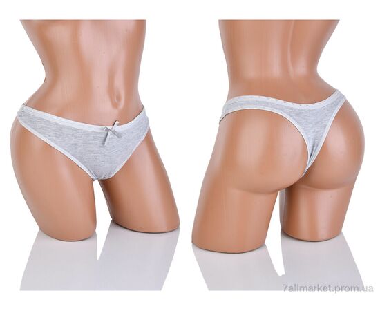 Фотография Трусы Весна/осень 5600-9 grey (M) (10 шт. р.сетка One size) "Obuvok" недорого оптом от прямого поставщика, изображение 3