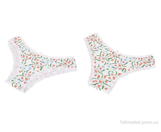 Фотография Трусы Весна/осень 5800-4 white (2XL;3XL;4XL) (10 шт. р.сетка One size) "Obuvok" недорого оптом от прямого поставщика, изображение 3