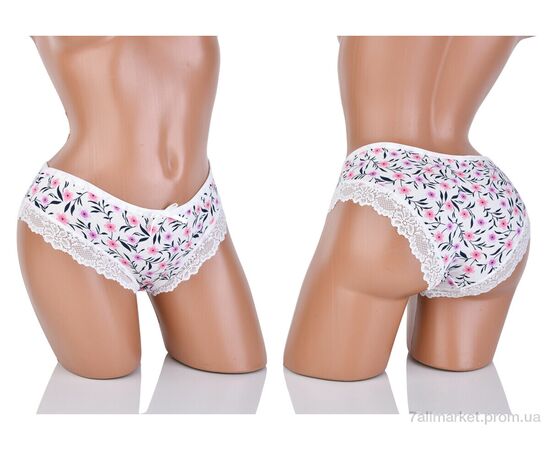 Фотография Трусы Весна/осень 2500-3 white (XL) (10 шт. р.сетка One size) "Obuvok" недорого оптом от прямого поставщика, изображение 3