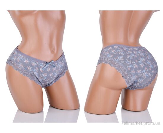 Фотография Трусы Весна/осень 2500-6 grey (XL) (10 шт. р.сетка One size) "Obuvok" недорого оптом от прямого поставщика, изображение 3