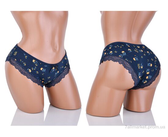 Фотография Трусы Весна/осень 2500-8 navy (XL) (10 шт. р.сетка One size) "Obuvok" недорого оптом от прямого поставщика, изображение 3