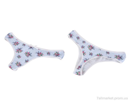 Фотография Трусы Весна/осень 5700-4 l.blue (2XL) (10 шт. р.сетка One size) "Obuvok" недорого оптом от прямого поставщика, изображение 3