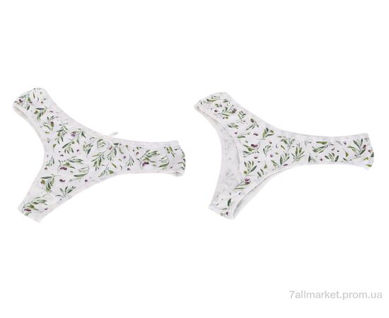 Фотография Трусы Весна/осень 5700-5 white (2XL) (10 шт. р.сетка One size) "Obuvok" недорого оптом от прямого поставщика, изображение 3