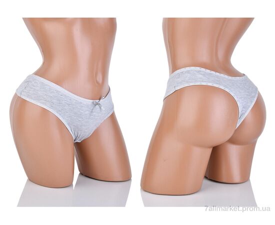 Фотография Трусы Весна/осень 5700-11 grey (XL) (10 шт. р.сетка One size) "Obuvok" недорого оптом от прямого поставщика, изображение 3