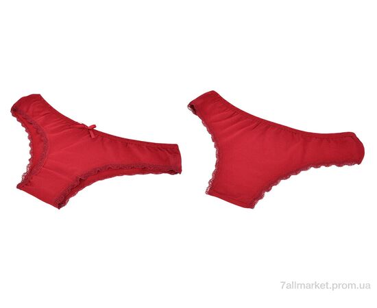 Фотография Трусы Весна/осень 5700-14 bordo (3XL) (10 шт. р.сетка One size) "Obuvok" недорого оптом от прямого поставщика, изображение 3