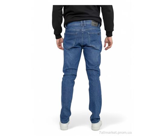 Джинси чоловічі Весна/осінь 8051 (8 шт. р.сітка29-36) "Massmag" недорого оптом від прямого постачальника, зображення 3