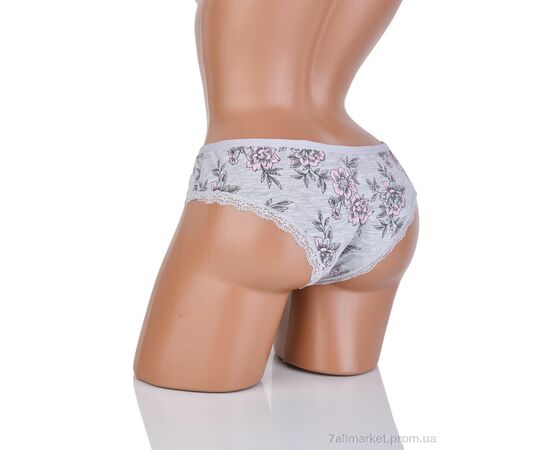 Фотография Трусы Весна/осень 5800-8 grey (2XL;3XL;4XL) (10 шт. р.сетка One size) "Obuvok" недорого оптом от прямого поставщика, изображение 2