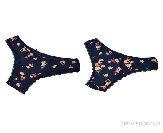 Фотография Трусы Весна/осень 5800-12 navy (2XL;3XL;4XL) (10 шт. р.сетка One size) "Obuvok" недорого оптом от прямого поставщика, изображение 3