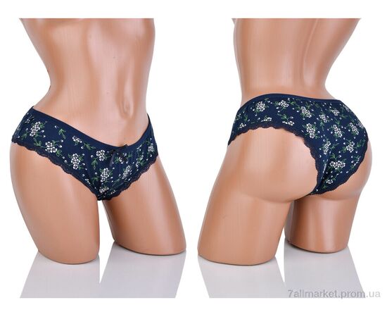 Фотография Трусы Весна/осень 5800-13 navy (2XL;3XL;4XL) (10 шт. р.сетка One size) "Obuvok" недорого оптом от прямого поставщика, изображение 3