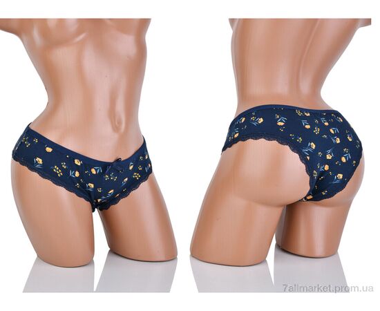 Фотография Трусы Весна/осень 5800-16 navy (2XL;3XL;4XL) (10 шт. р.сетка One size) "Obuvok" недорого оптом от прямого поставщика, изображение 3