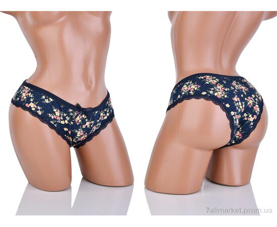 Фотография Трусы Весна/осень 5800-17 navy (2XL;3XL;4XL) (10 шт. р.сетка One size) "Obuvok" недорого оптом от прямого поставщика, изображение 3