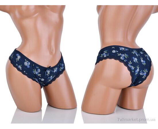 Фотография Трусы Весна/осень 5800-18 navy (2XL;3XL;4XL) (10 шт. р.сетка One size) "Obuvok" недорого оптом от прямого поставщика, изображение 3