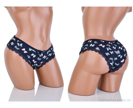 Фотография Трусы Весна/осень 5800-19 navy (2XL;3XL;4XL) (10 шт. р.сетка One size) "Obuvok" недорого оптом от прямого поставщика, изображение 3