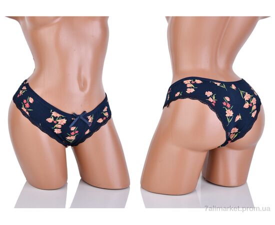 Фотография Трусы Весна/осень 7000-2 navy (XL) (10 шт. р.сетка One size) "Obuvok" недорого оптом от прямого поставщика, изображение 3