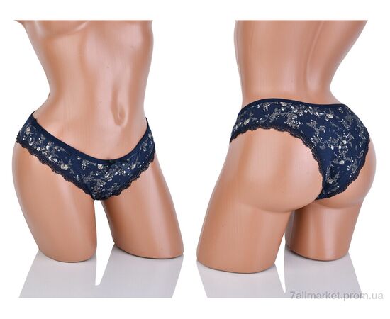 Фотография Трусы Весна/осень 7000-3 navy (XL) (10 шт. р.сетка One size) "Obuvok" недорого оптом от прямого поставщика, изображение 3