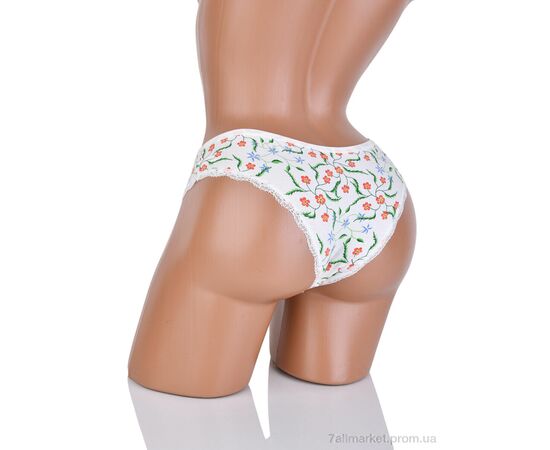 Труси Весна/осінь 7000-4 white (XL) (10 шт. р.сіткаOne size) "Obuvok" недорого оптом від прямого постачальника, зображення 2