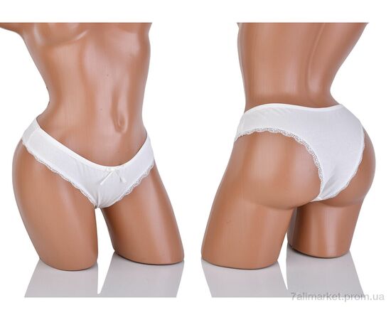 Труси Весна/осінь 7000-7 white (XL) (10 шт. р.сіткаOne size) "Obuvok" недорого оптом від прямого постачальника, зображення 3