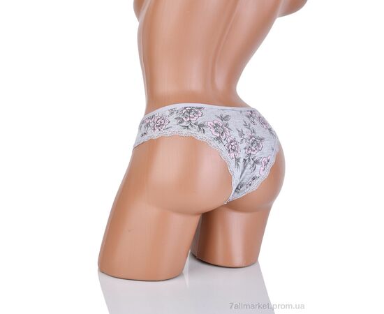 Фотография Трусы Весна/осень 7000-9 grey (XL) (10 шт. р.сетка One size) "Obuvok" недорого оптом от прямого поставщика, изображение 2