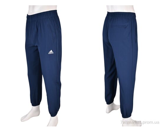 Фотография Спортивные брюки мужские Лето 4033-A01-2 navy (5 шт. р.сетка M-3XL) "Мир" недорого оптом от прямого поставщика, изображение 4