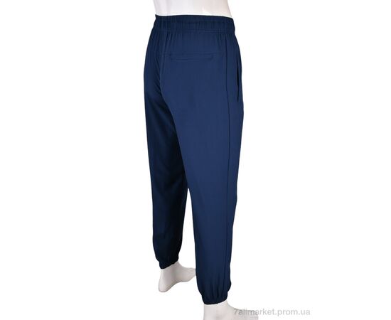Спортивні штани чоловічі Літо 4033-A03-2 navy (5 шт. р.сіткаM-3XL) "Мир" недорого оптом від прямого постачальника, зображення 3