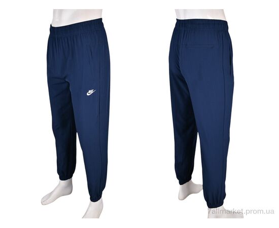 Спортивні штани чоловічі Літо 4033-A03-2 navy (5 шт. р.сіткаM-3XL) "Мир" недорого оптом від прямого постачальника, зображення 4