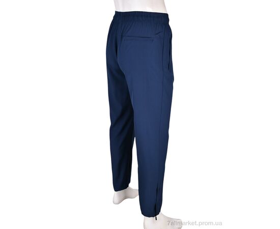 Спортивні штани чоловічі Літо 4033-A04-2 navy (5 шт. р.сіткаM-3XL) "Мир" недорого оптом від прямого постачальника, зображення 3