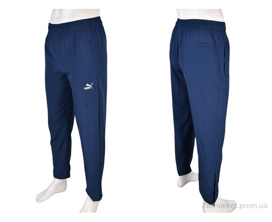 Спортивні штани чоловічі Літо 4033-A06-2 navy (5 шт. р.сіткаM-3XL) "Мир" недорого оптом від прямого постачальника, зображення 4