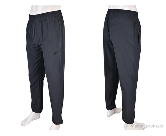 Спортивні штани чоловічі Літо 4033-A12-3 grey (5 шт. р.сіткаM-3XL) "Мир" недорого оптом від прямого постачальника, зображення 4