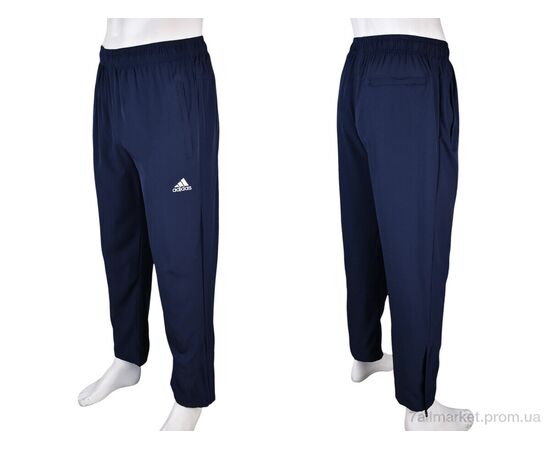 Фотография Спортивные брюки мужские Лето 4034-A07-2 navy (5 шт. р.сетка 4XL-8XL) "Мир" недорого оптом от прямого поставщика, изображение 4