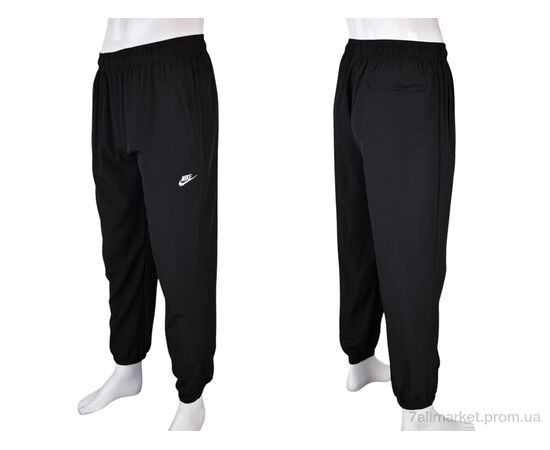 Фотография Спортивные брюки мужские Лето 4034-A08-1 black (5 шт. р.сетка 4XL-8XL) "Мир" недорого оптом от прямого поставщика, изображение 4