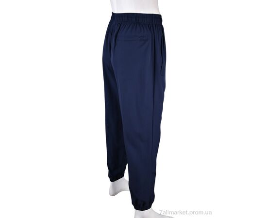 Фотография Спортивные брюки мужские Лето 4034-A14-2 navy (5 шт. р.сетка 4XL-8XL) "Мир" недорого оптом от прямого поставщика, изображение 3