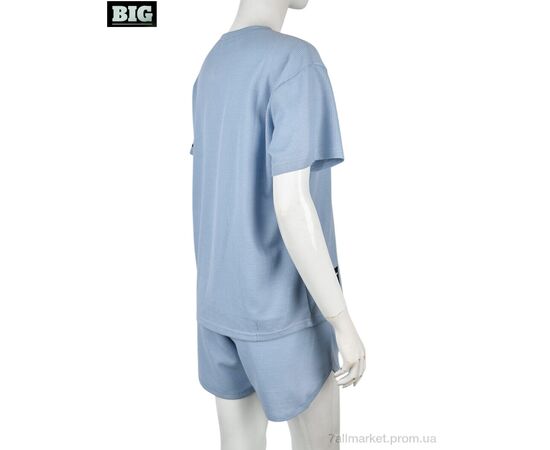 Женский костюм Лето 4032 blue (4 шт. р.сетка S-M) "BIG" недорого оптом от прямого поставщика, изображение 2 Фотография Женский костюм Лето 4032 blue (4 шт. р.сетка S-M) "BIG" недорого оптом от прямого поставщика, изображение 2