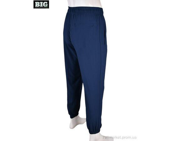 Спортивные брюки мужские Лето 4033-A03-2 navy (5 шт. р.сетка M-3XL) "BIG" недорого оптом от прямого поставщика, изображение 3 Фотография Спортивные брюки мужские Лето 4033-A03-2 navy (5 шт. р.сетка M-3XL) "BIG" недорого оптом от прямого поставщика, изображение 3