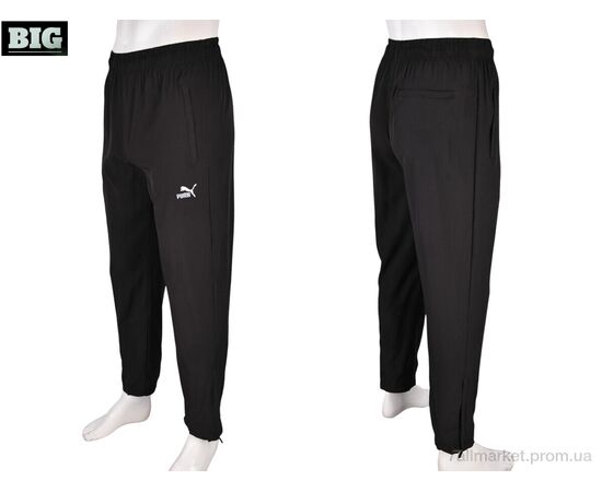 Спортивные брюки мужские Лето 4033-A06-1 black (5 шт. р.сетка M-3XL) "BIG" недорого оптом от прямого поставщика, изображение 4 Фотография Спортивные брюки мужские Лето 4033-A06-1 black (5 шт. р.сетка M-3XL) "BIG" недорого оптом от прямого поставщика, изображение 4