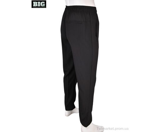 Спортивные брюки мужские Лето 4033-A12-1 black (5 шт. р.сетка M-3XL) "BIG" недорого оптом от прямого поставщика, изображение 3 Фотография Спортивные брюки мужские Лето 4033-A12-1 black (5 шт. р.сетка M-3XL) "BIG" недорого оптом от прямого поставщика, изображение 3