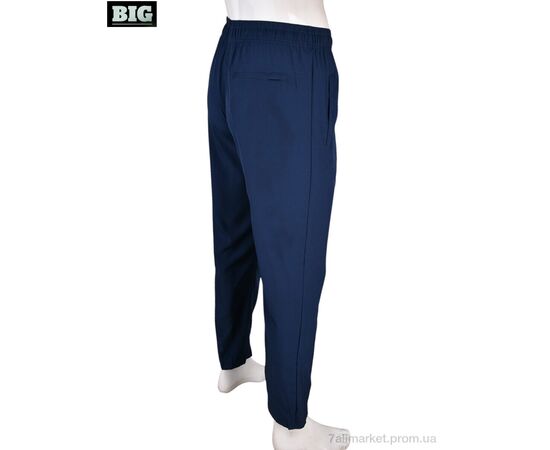 Спортивные брюки мужские Лето 4033-A12-2 navy (5 шт. р.сетка M-3XL) "BIG" недорого оптом от прямого поставщика, изображение 3 Фотография Спортивные брюки мужские Лето 4033-A12-2 navy (5 шт. р.сетка M-3XL) "BIG" недорого оптом от прямого поставщика, изображение 3
